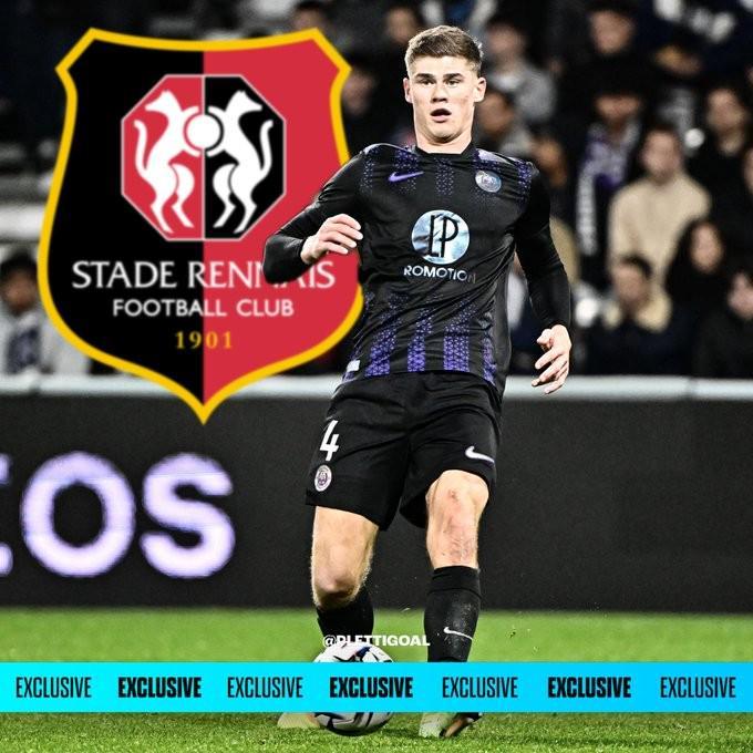 亚博-德天空：若雅凯转会蓝军，雷恩准备引入图卢兹后卫克雷斯维尔